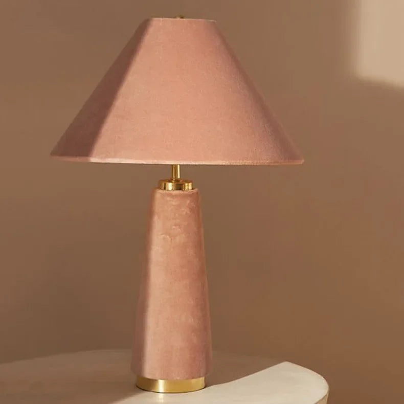 Afralia™ Cotton Velvet Floor Lamp LED E27 Modern Light Fixtures for Living Room