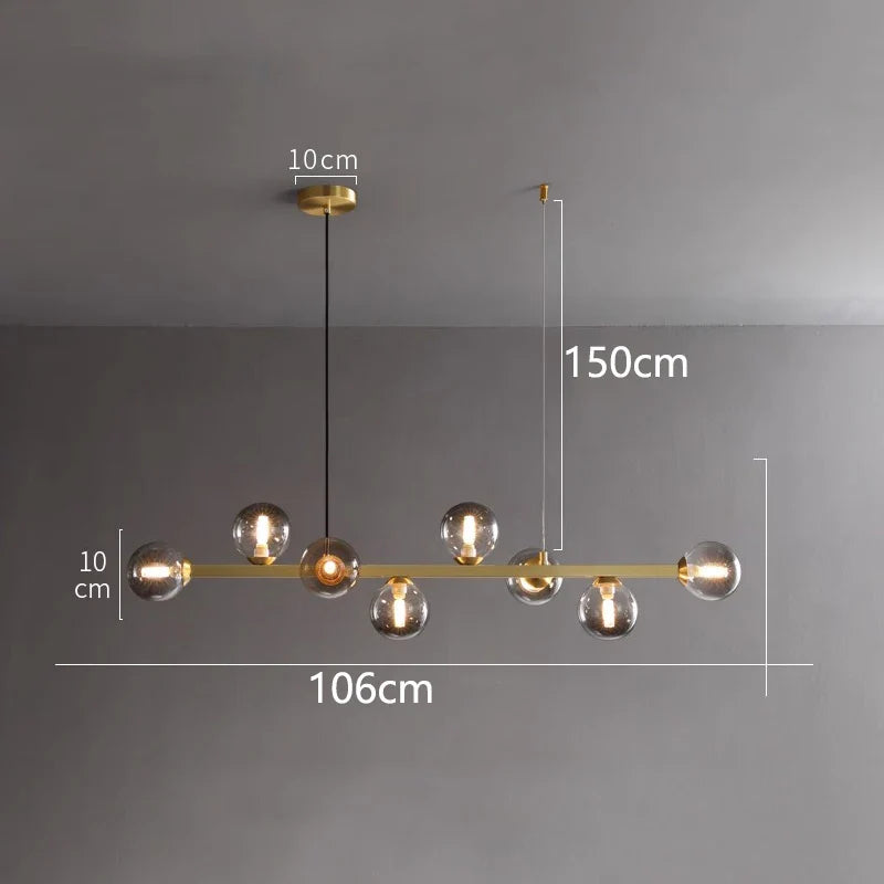 Afralia™ LED Pendant Chandeliers for Modern Living and Dining Room Lighting