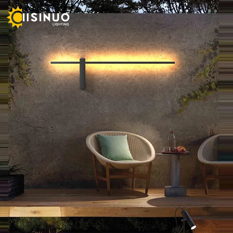 Afralia™ Aluminum Outdoor Wall Sconce IP54 Waterproof Light Fixture for Porch and Patio