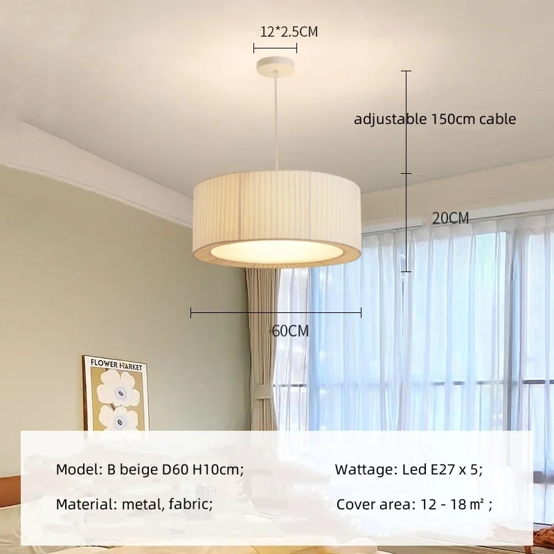 Afralia™ Modern Minimalist E27 LED Pendant Chandelier for Dining Room and Bar