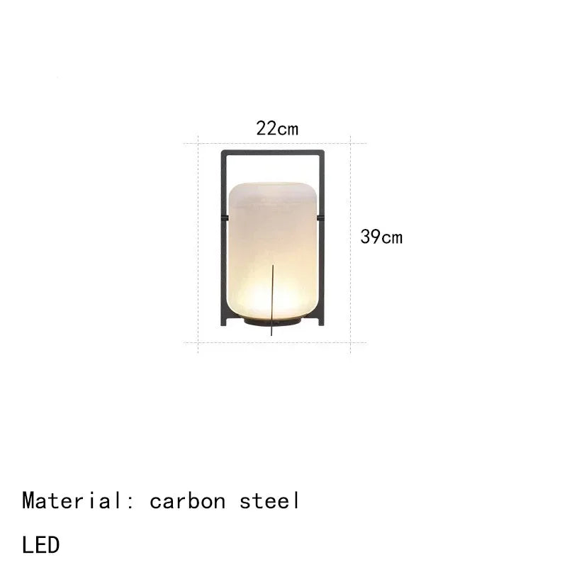 Afralia™ White Acrylic Solar Floor Lamp for Indoor Outdoor Lighting