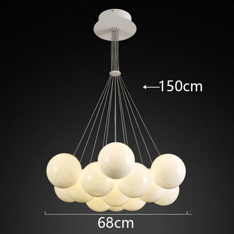 Afralia™ Modern LED Pendant Chandeliers for Living and Dining Room Lighting