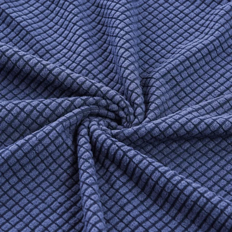 Afralia™ Fleece Thick Chair Cover Solid Color Stretch Sofa Slipcover