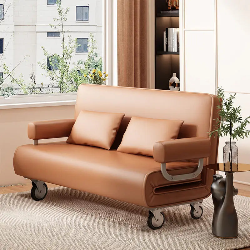 Afralia™ Modern Folding Sofa Bed: Small Family Lounge Recliner & Luxury Chair