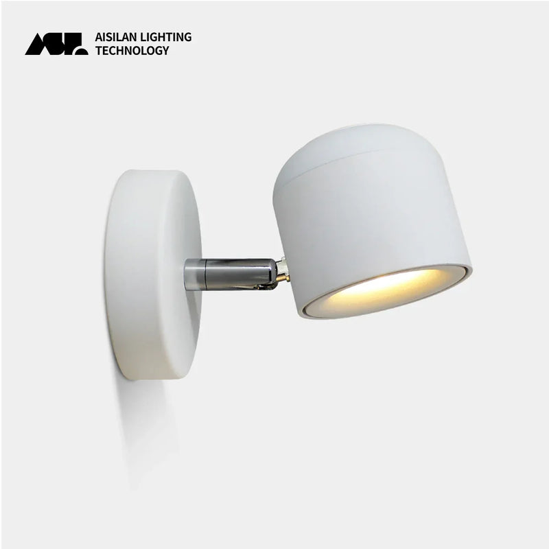 Afralia™ Dimmable LED Wall Lamp: Modern Reading Light with Adjustable Angle by Aisilan