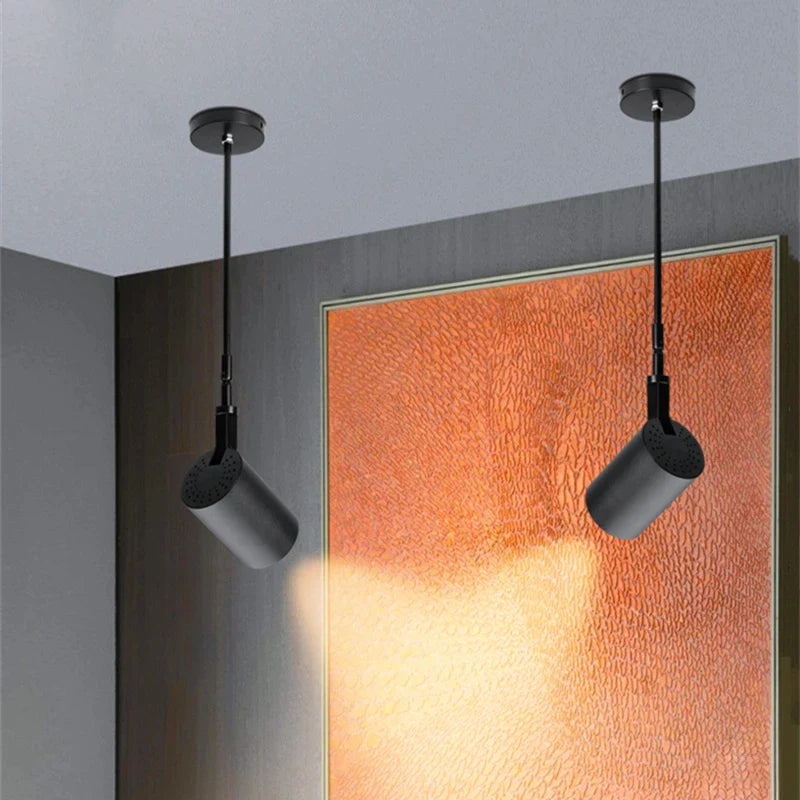 Afralia™ Adjustable LED Wall Lamp for Modern Industrial Living Room, Bedroom & Gallery