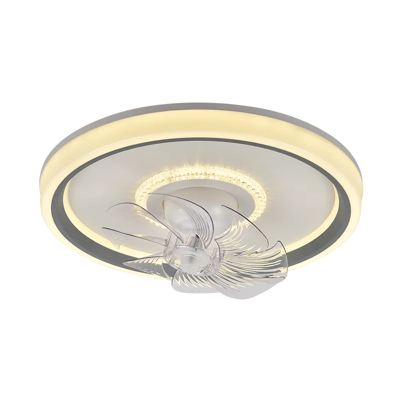 Afralia™ 6-Speed LED Ceiling Fan Light for Living Room - 360° Rotation