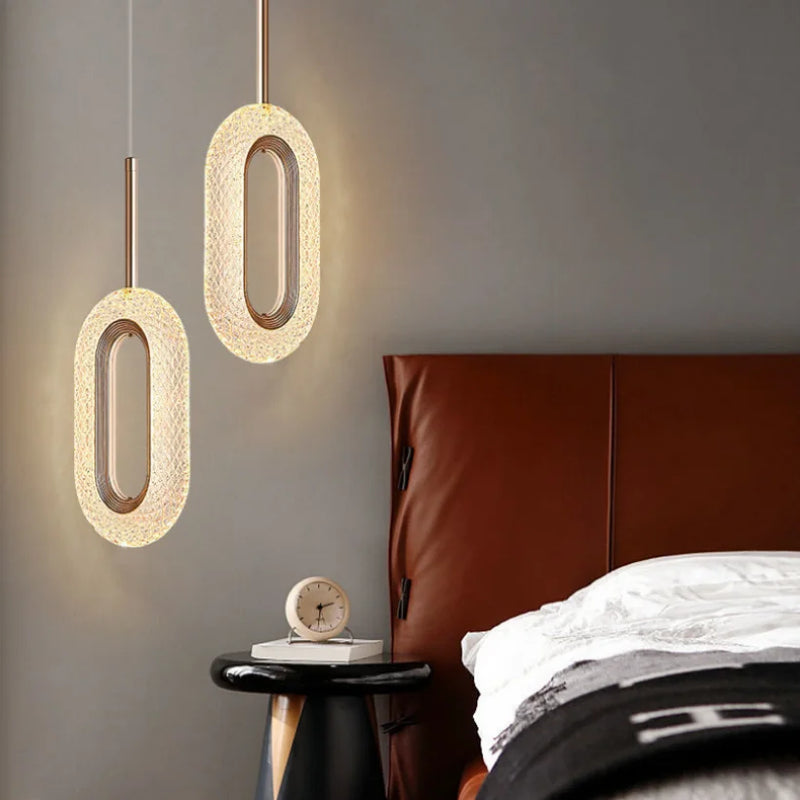 Afralia™ Bedside Pendant Lights | Modern Indoor Chandelier for Bedroom Ceiling Decor