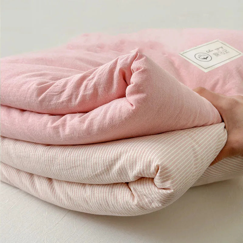 Afralia™ Cotton Summer Cooling Blanket | Soft Breathable Quilted Quilt