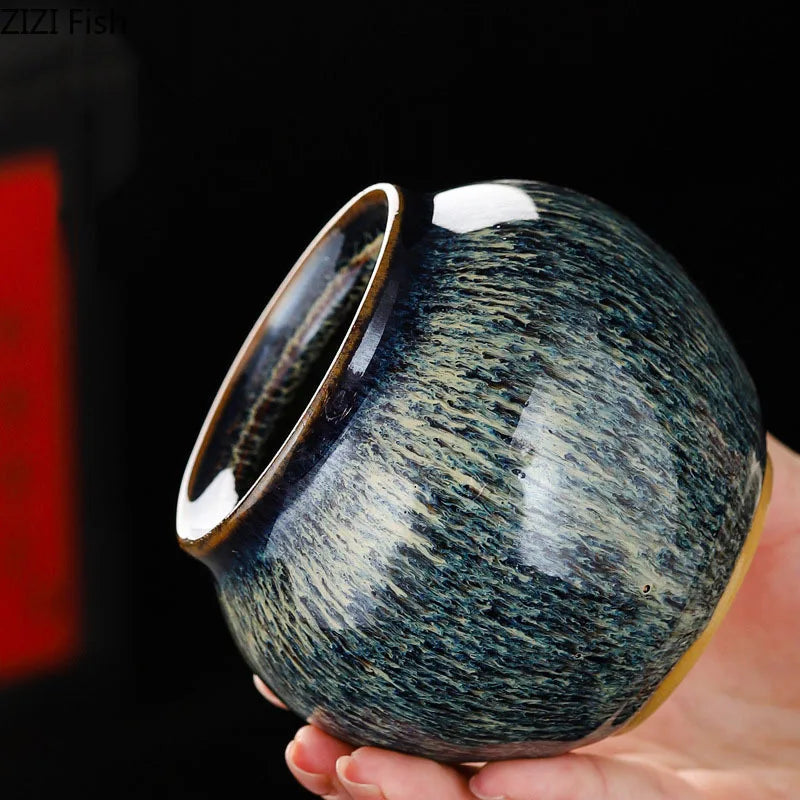 Afralia™ Ceramic Tea Canister Sealed Caddy: Decorative Jar for Tea, Coffee, Candy