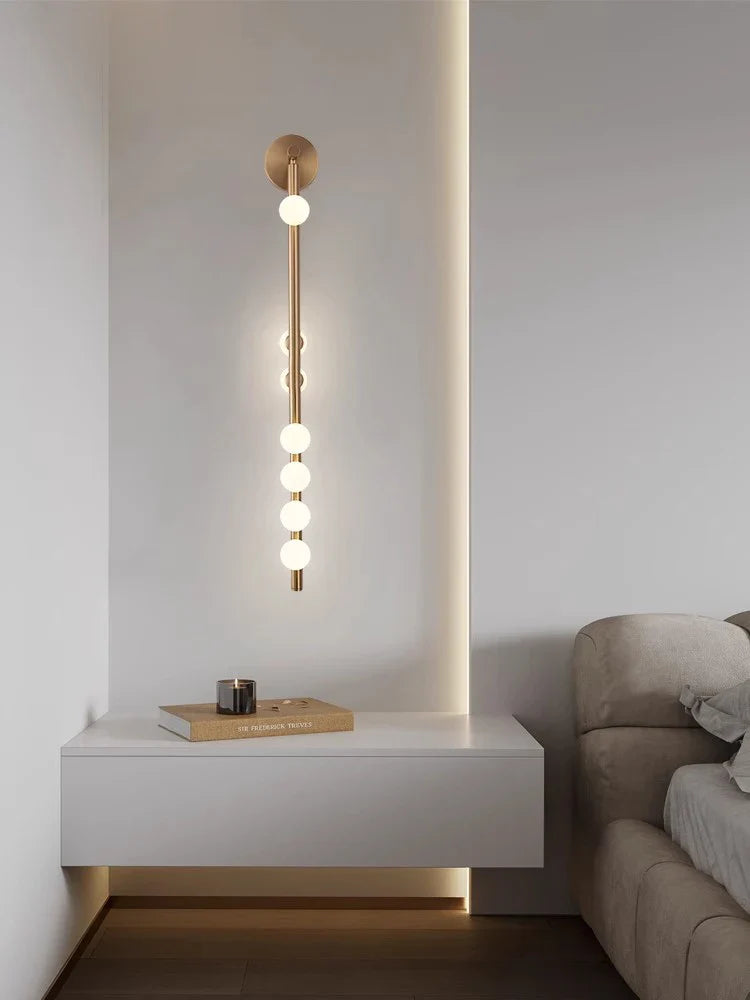 Afralia™ Glass Wall Lamp | Minimalist Design for Hotel Villa Living Room & Bedroom