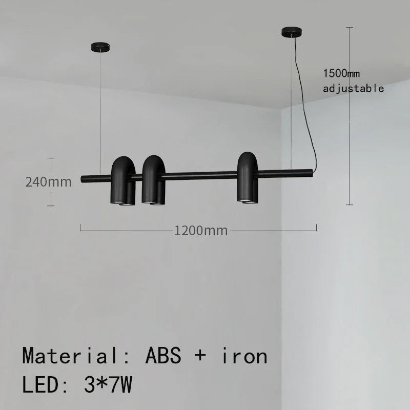 Afralia™ Modern LED Chandelier for Living & Dining Room.