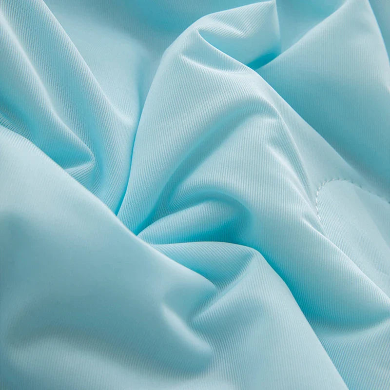 Afralia™ Premium Ice Cream Summer Quilt: High-End Cool Fiber, Soft & Breathable Quilted Blanket