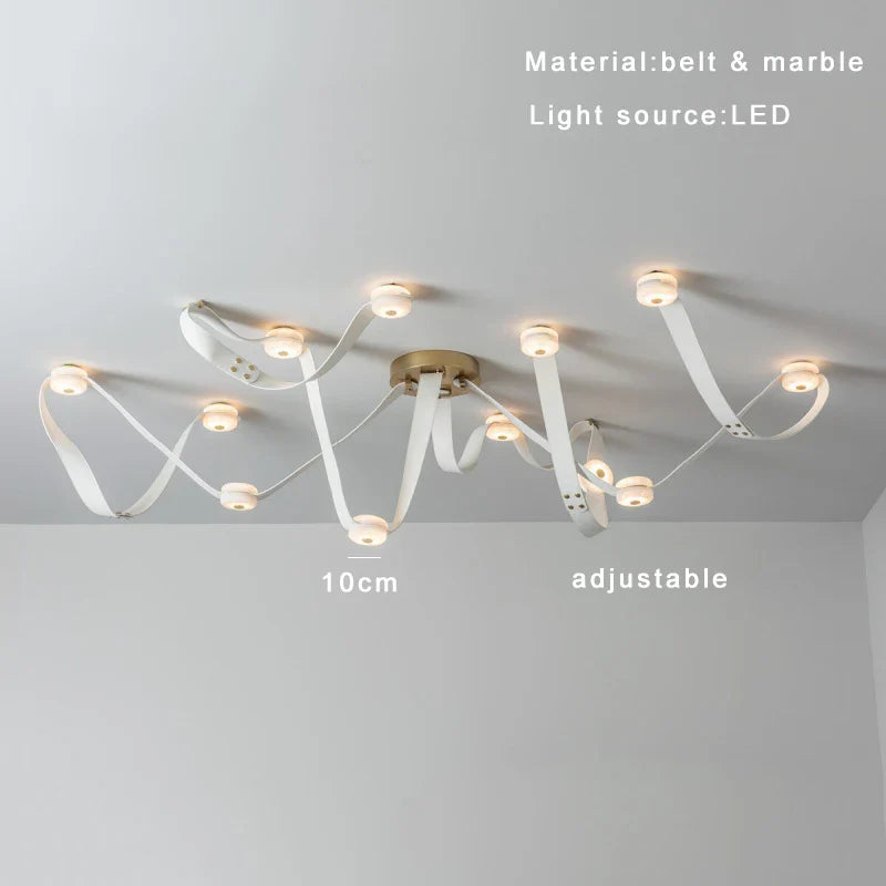 Afralia™ Marble Pendant Lights - Customizable Design, Dimmable Fixture