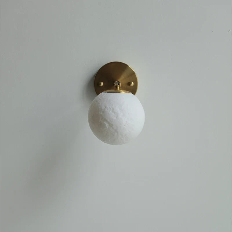 Afralia™ Moon LED Wall Lights | Modern Nordic Reading Lamp | White Up Down Rotate Bedside Aplique