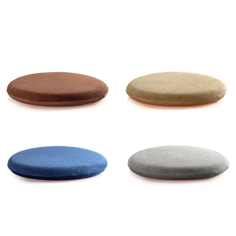 Afralia™ Soft Memory Foam Office Chair Cushion - Non-slip Velvet Seat Cushion