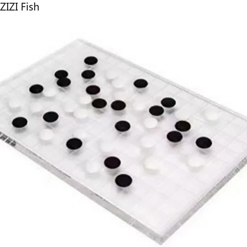 Afralia™ Geometric Chess Set - Minimalist Chessboard & Pieces for Casual Games