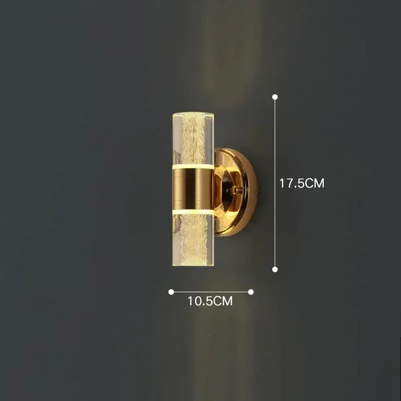 Afralia™ Gold Vanity Lights 2-Light Bathroom Sconces for Modern Mirrors