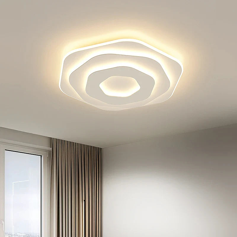 Afralia™ LED Chandeliers: Modern Minimalist Rectangular Ceiling Lights for Living Room, Bedroom, Dining Room