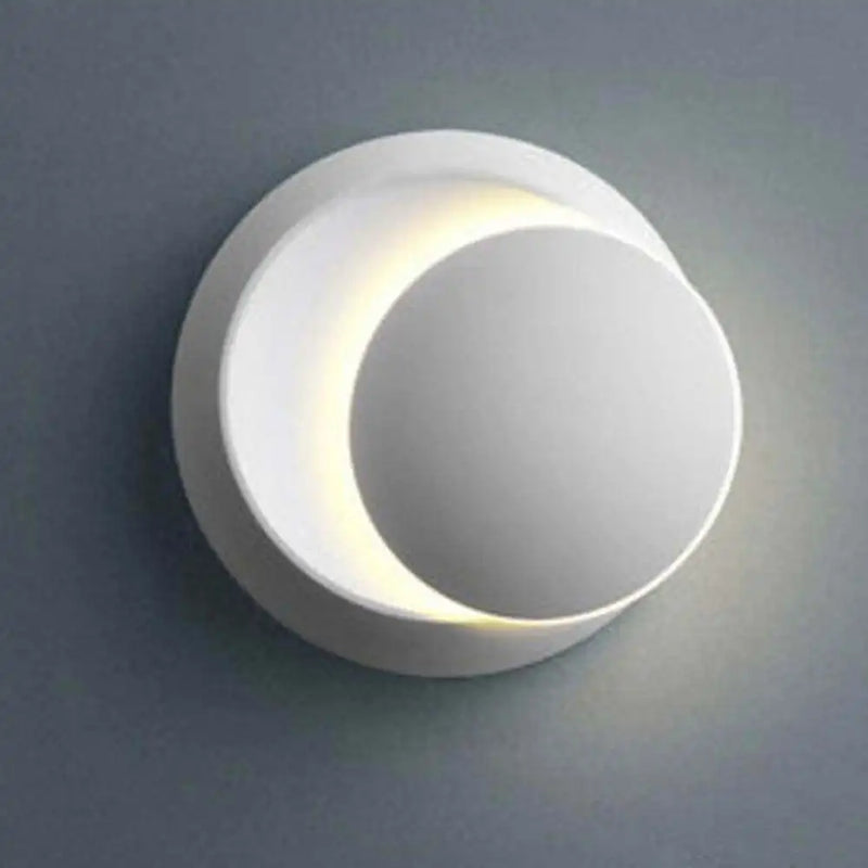 Afralia™ Adjustable LED Crescent Wall Lights - Modern Lighting Fixtures for Bedroom and Living Room