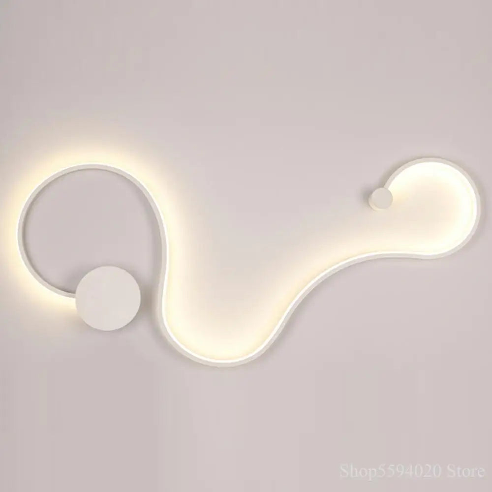 Afralia™ LED Wall Lamp Art Design Ceiling Light for Living Room Hallway