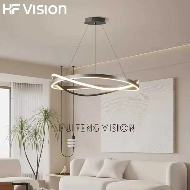 Nordic Crystal LED Pendant Lamp for Kitchen Island by Afralia™