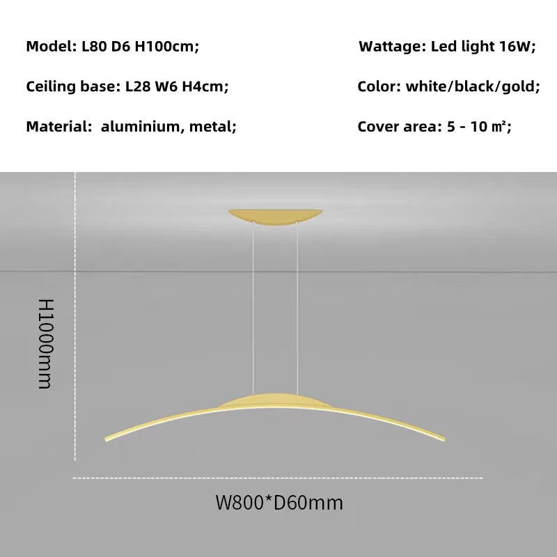 Afralia™ Modern Nordic LED Chandelier for Dining Room, Office, and Living Room