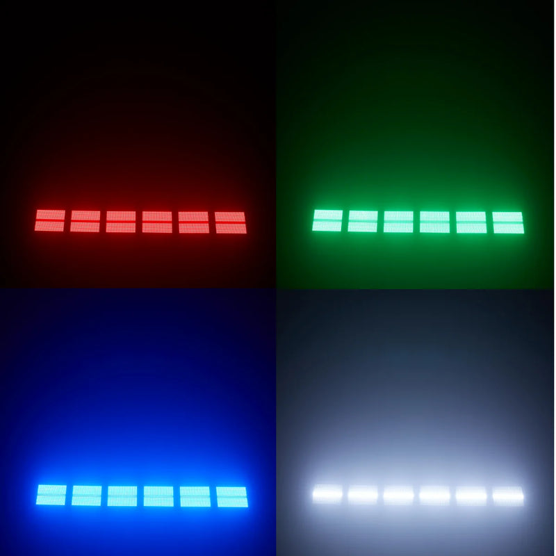 Afralia™ LED RGBW 4in1 Strobe Light 48 Zone, Super Bright Dj Wash Bar Stage Lighting