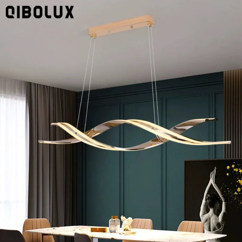 Afralia™ Nordic Chandelier Lighting for Living Dining Room Decor & Kitchen Hanging Lamp