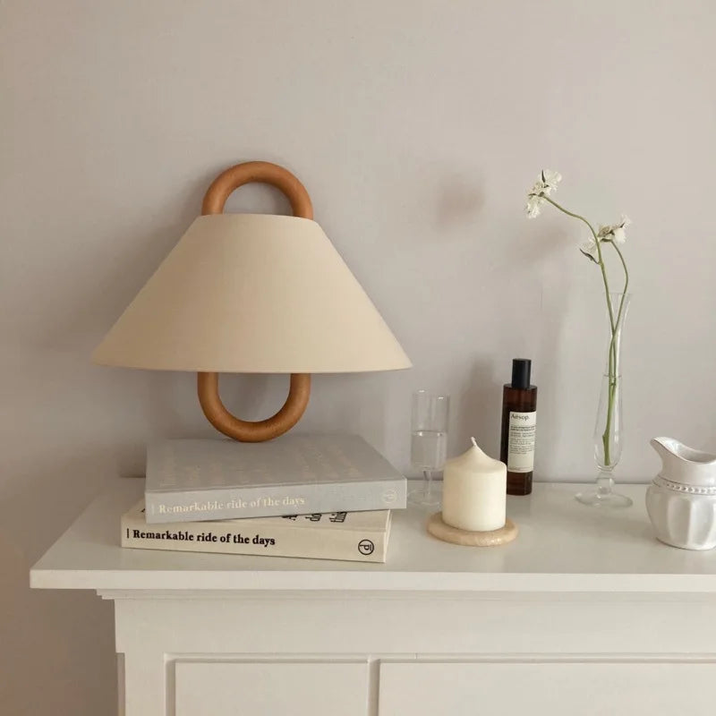 Afralia™ Beech Wood Wall Lamp: Retro Wabi-Sabi Style for Bedroom, Living Room, and Porch
