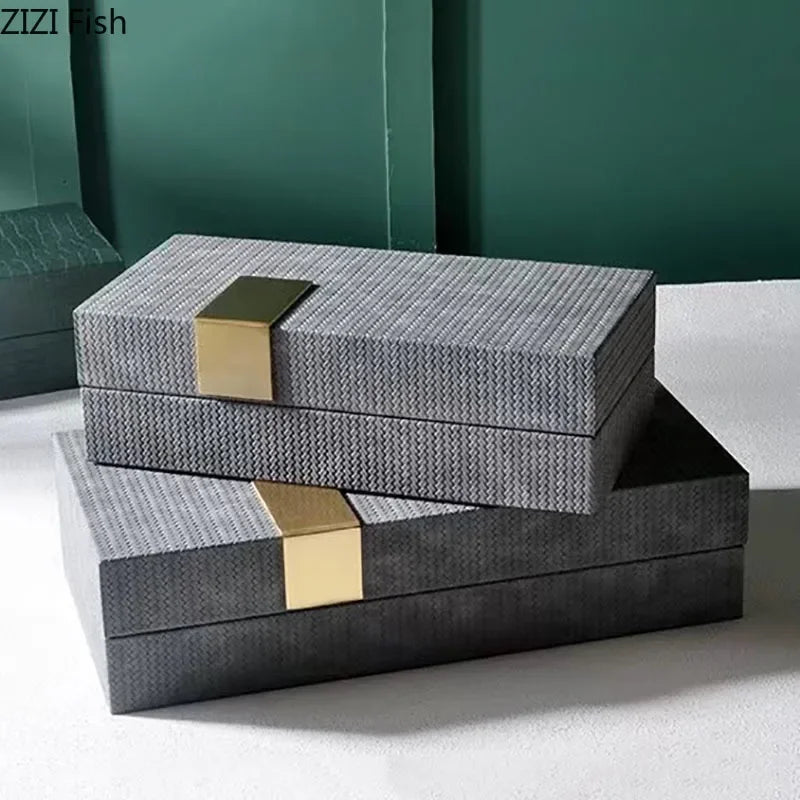 Afralia™ Leather Jewelry Box: Chic Storage Solution for Dresser or Desk