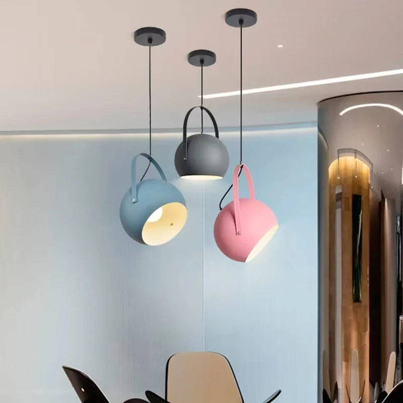 Afralia™ LED Pendant Lights for Dining Restaurant, Vibrant E27 Lamps, Home Decor Lighting