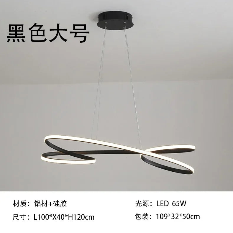 Afralia™ LED Chandelier Modern Indoor Gold Decor Pendant Light Fixture for Home, Restaurant, Hotel