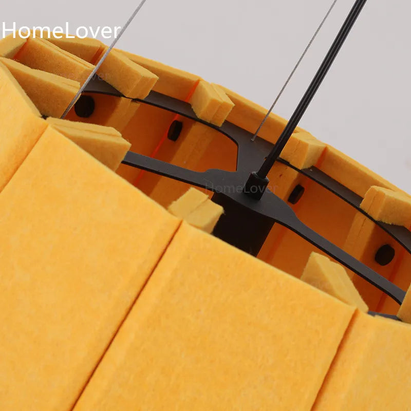 Afralia™ Echo Felt Pendant Light: Nordic Style, Creative Design, Color Lampshade, Living Room & Dining Lighting