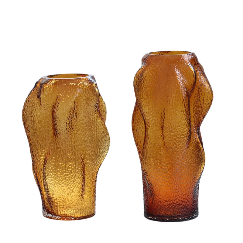 Afralia™ Hand-made Glass Vase Hydroponic Bottle Terrarium Flower Room Decor