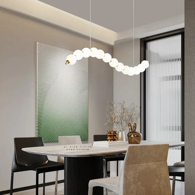 Afralia™ Modern Copper Designer Chandelier for Dining Room Staircase Bedroom