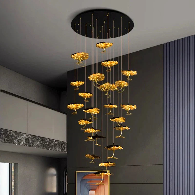 Afralia™ Modern Pendant Light for Dining Room, LED Chandeliers for Living Room