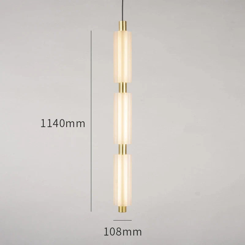 Afralia™ Acrylic Minimalist Pendant Lights | Contemporary LED Bedside Lamp for Restaurant and Industrial Decor