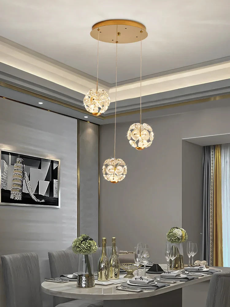 Afralia™ Luxury Modern Crystal Chandelier for Living Room, Villa, Duplex - Golden Staircase Floor Lamp