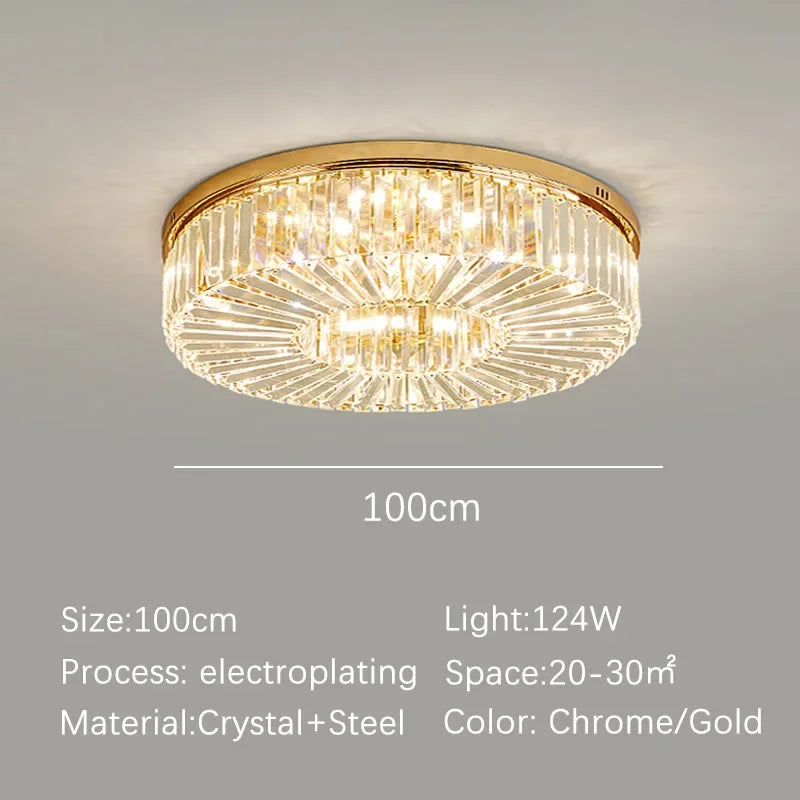 Afralia™ Crystal Ring Chandelier: Modern Luxury LED Ceiling Light Fixture