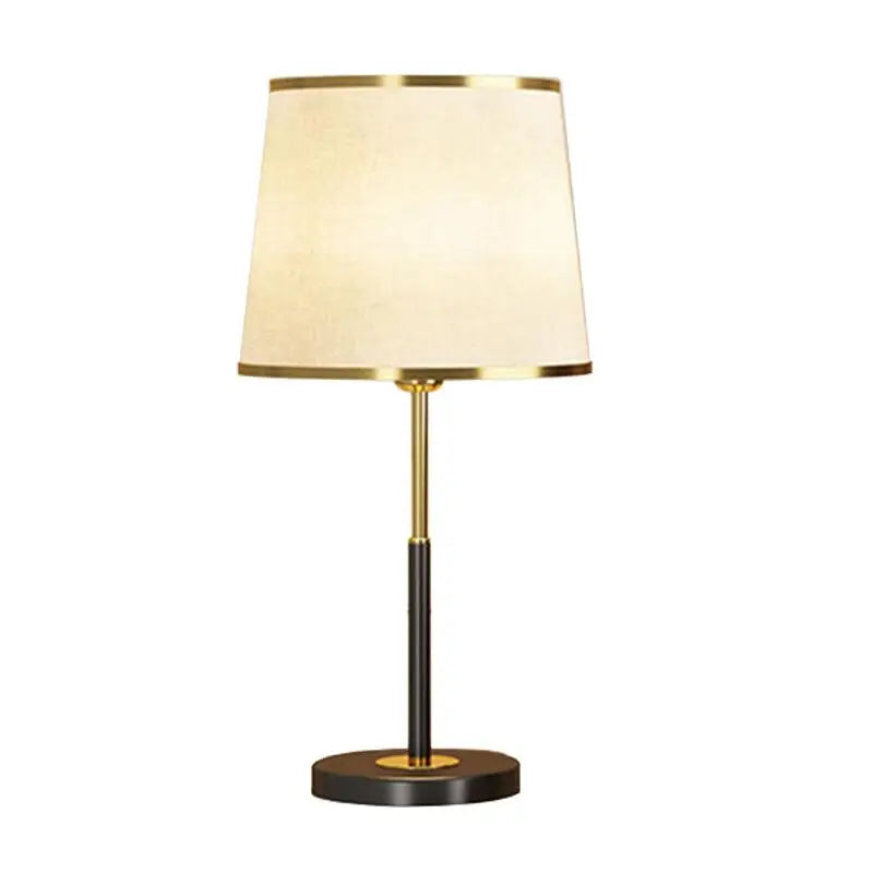 Afralia™ Modern Metal Table Lamp with Remote Control for Bedroom, Living Room, and Study