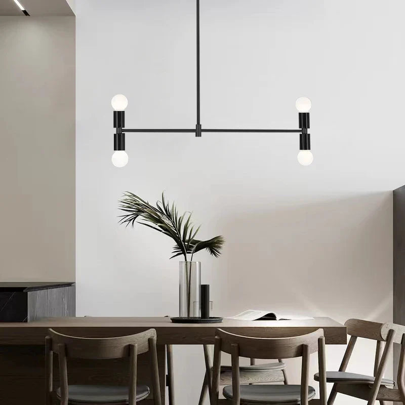 Nordic Designer Pendant Light Pole Ceiling Art Lamps by Afralia™