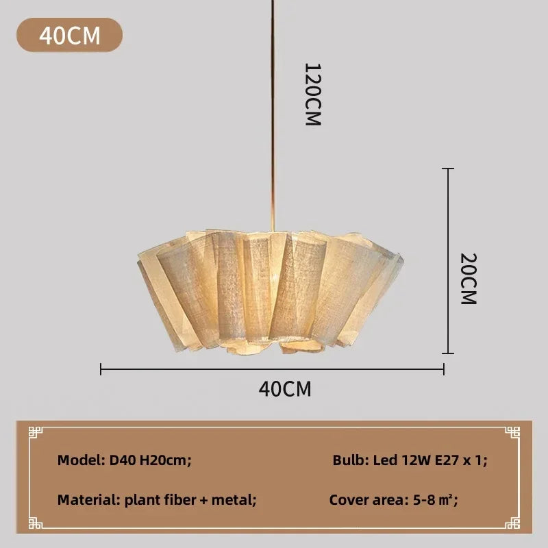 Afralia™ Nordic Creamy LED Pendant Light Chandelier for Bedroom Art Decor