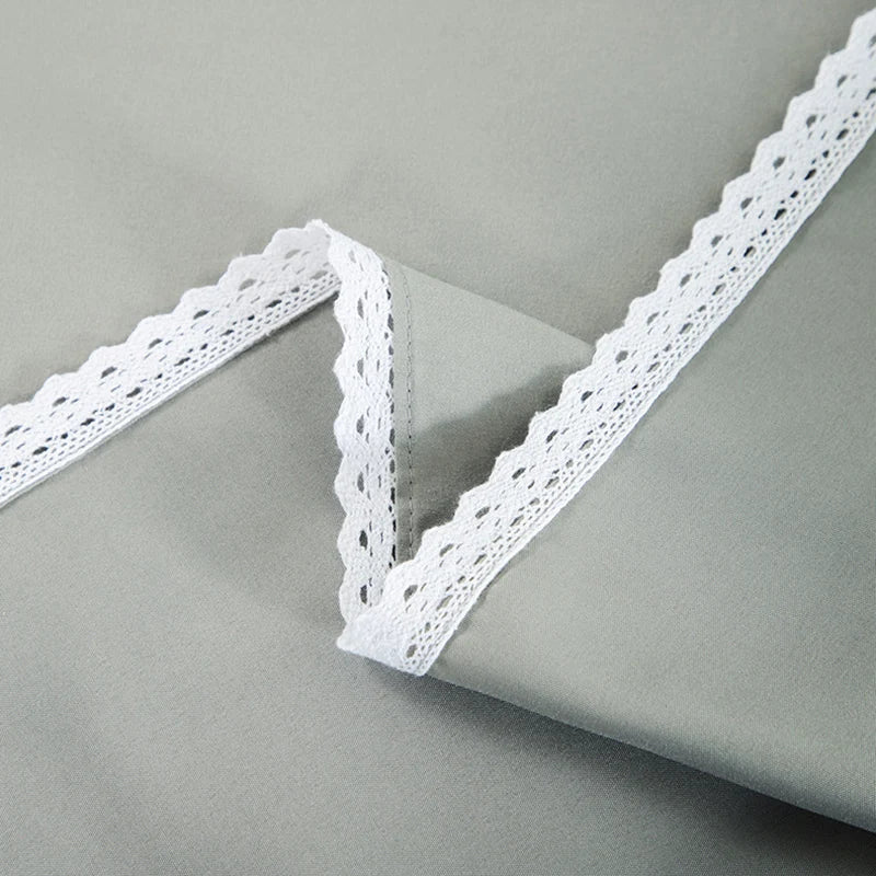 Afralia™ Ruffled Elastic Bed Cover, Queen King Size, Dust-Proof Breathable Bed Skirt