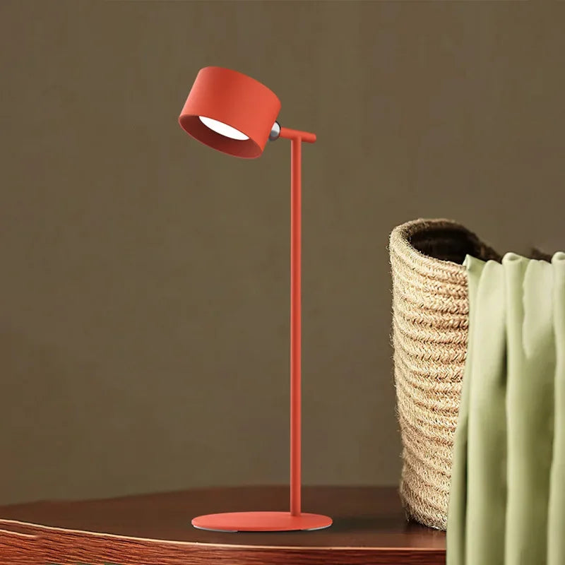 Afralia™ RGB Desk Lamp: Portable, Magnetic, Rechargeable, 360° Rotation, Wall Mount, Reading Light