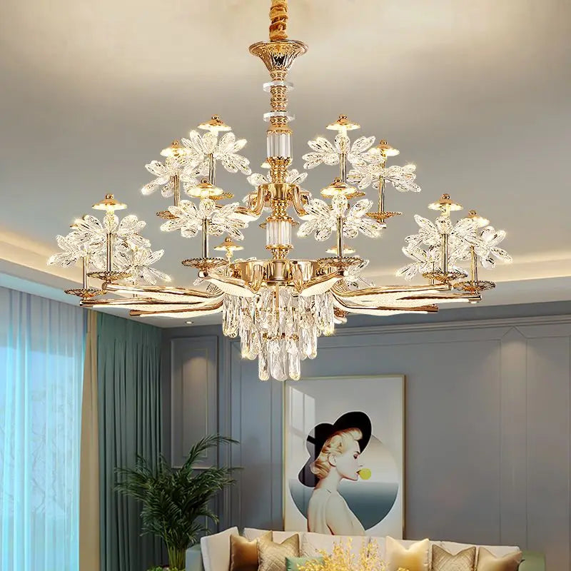 Afralia™ Vintage Dining & Bedroom Chandelier – French Style Light Luxury Living Fixture