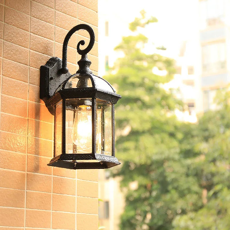 Afralia™ Black Bronze Wall Lamp Sconce Light Fixtures for Indoor/Outdoor Lighting