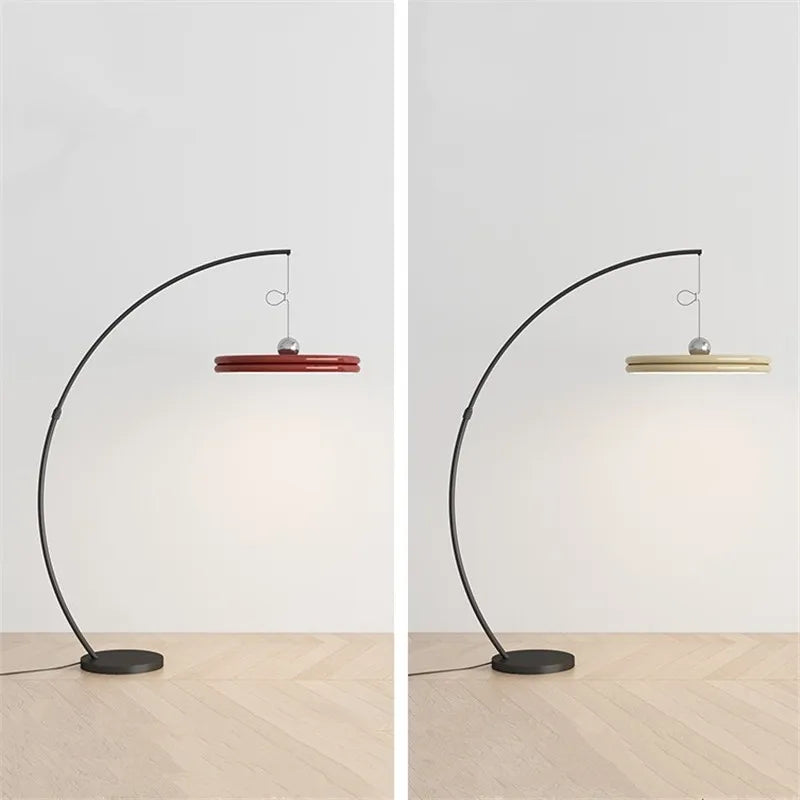 Afralia™ Nordic Minimalist Iron Art Floor Lamp for Living Room Sofa
