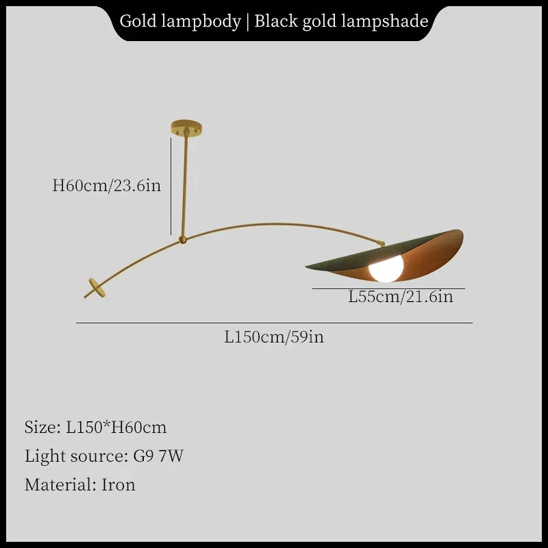 Afralia™ LED Pendant Lights for Home Decor, Modern Minimalist Hanging Light Fixture