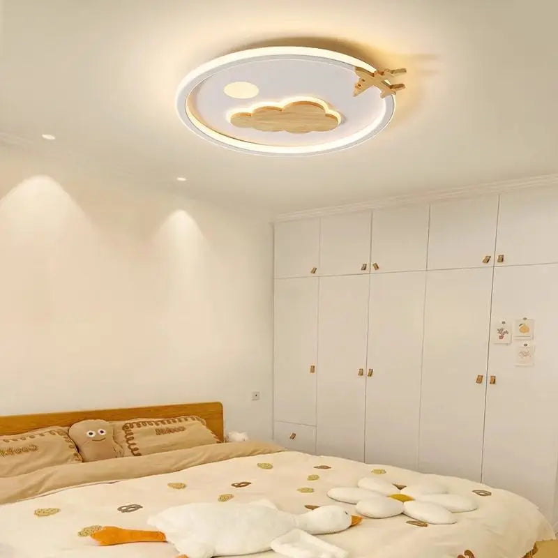 Afralia™ Cloud Lamp: Children's Bedroom Ceiling Light, Nordic Style, Modern, Romantic, Warm, Creative